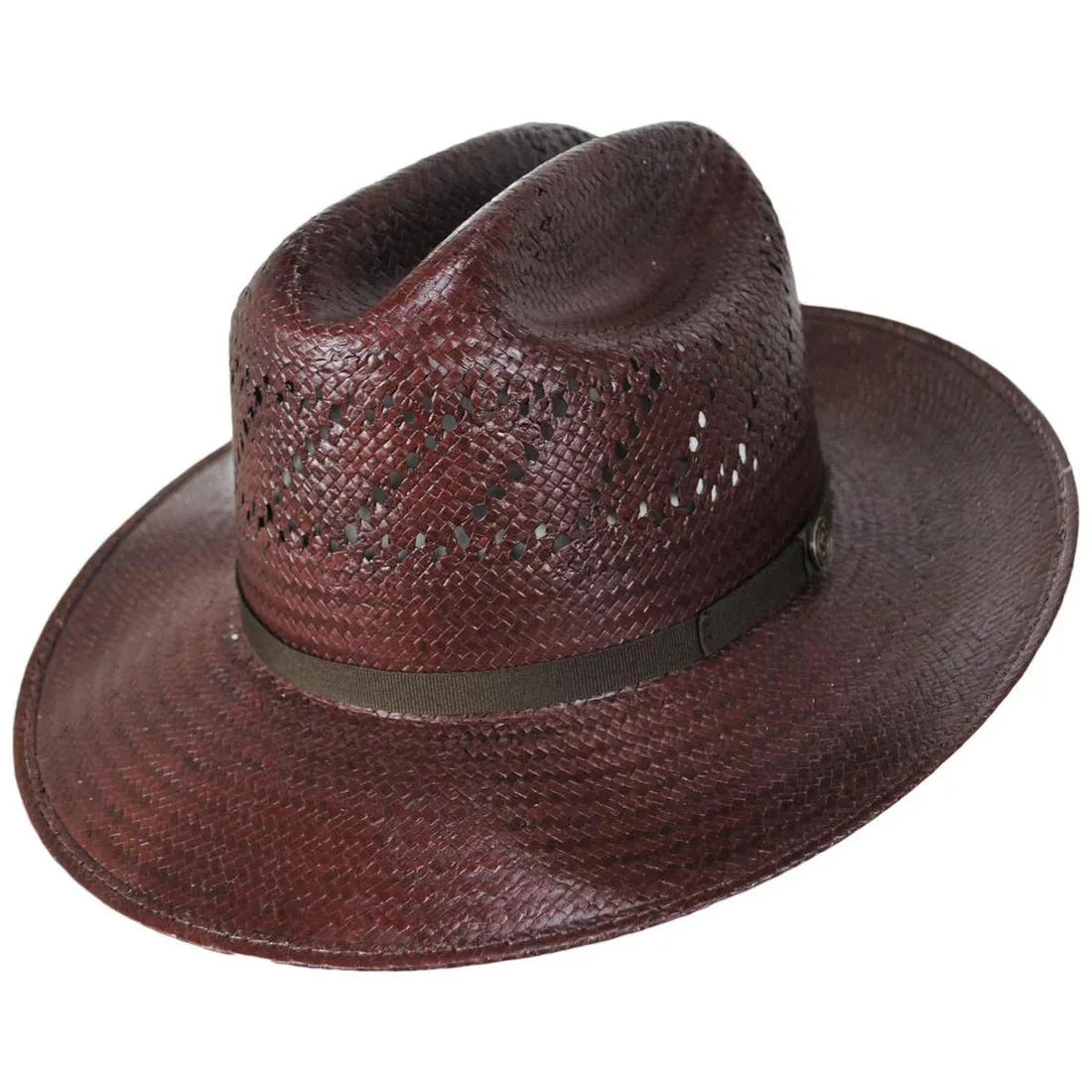 Redwood Shantung Straw Hat by Stetson