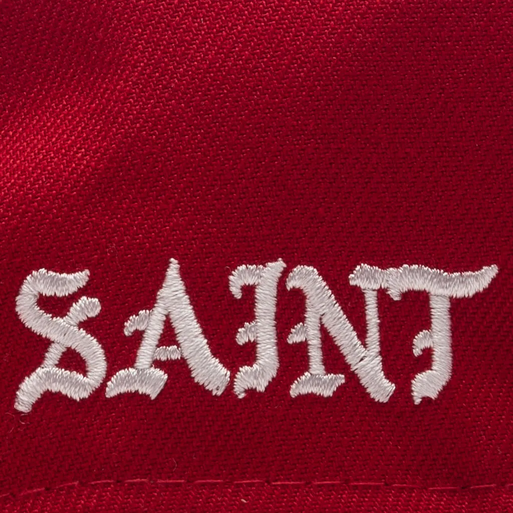 Saint Michael x New Era MX Cap - Red