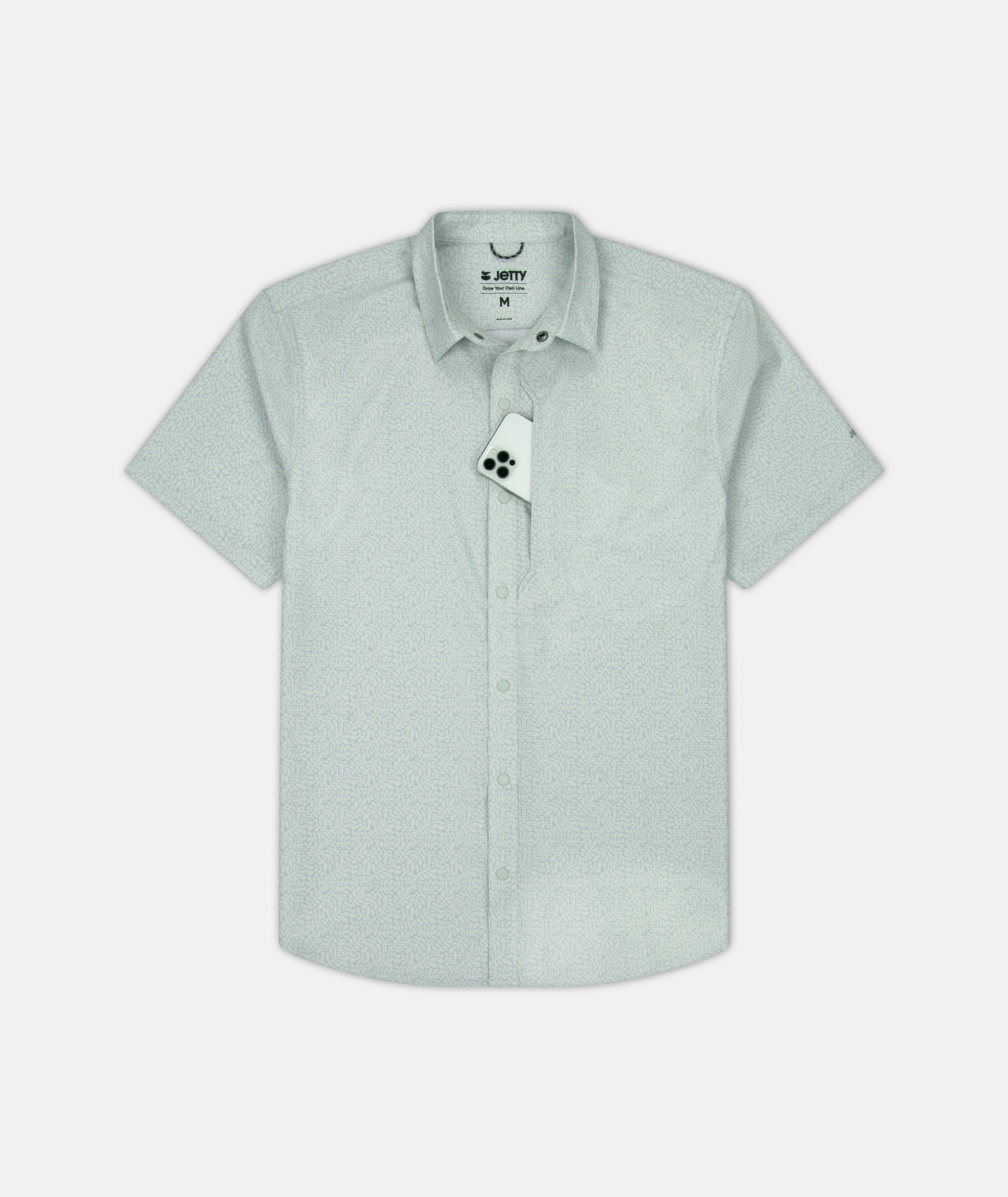 Sandspit Tech Shirt - Light Grey