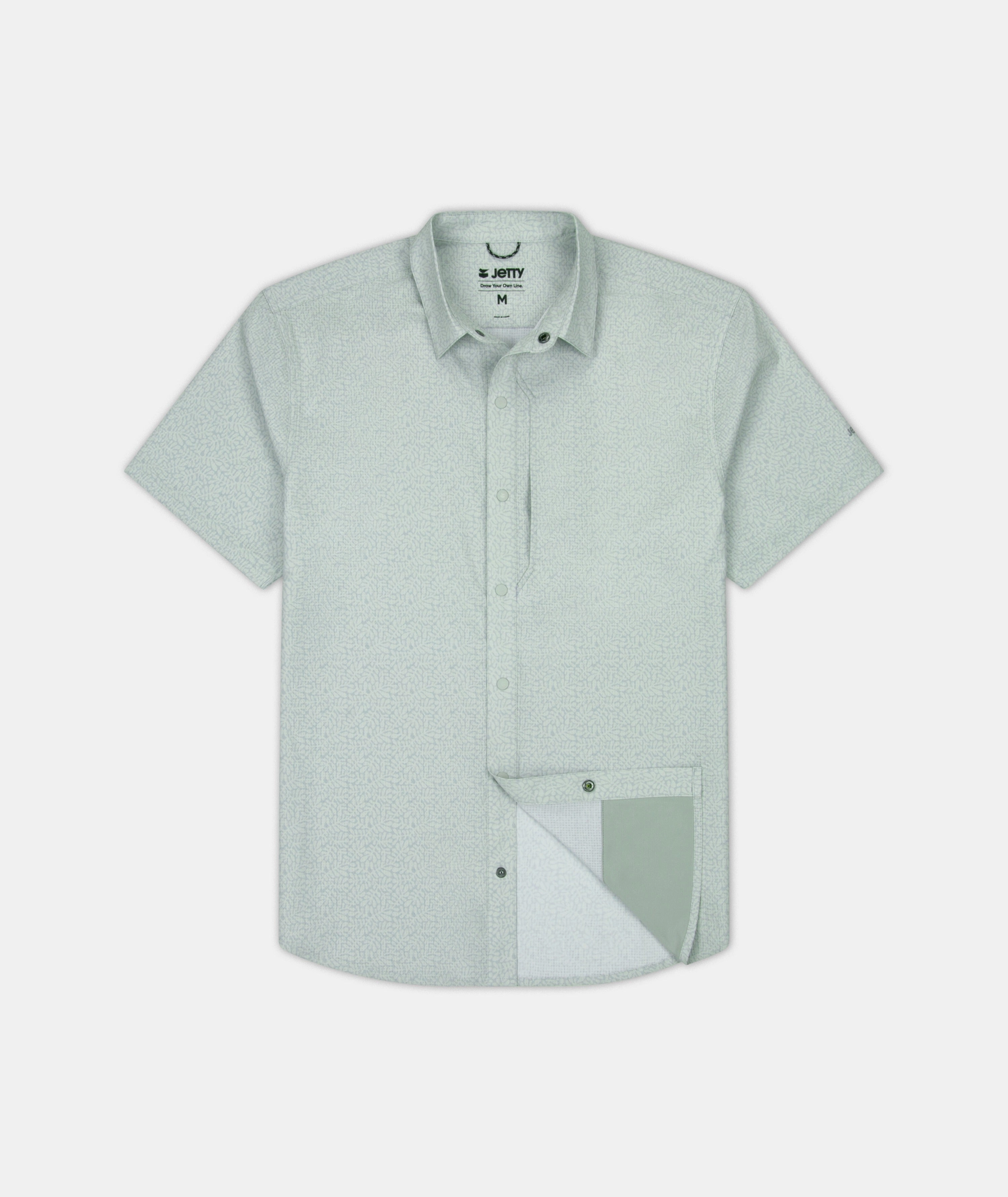 Sandspit Tech Shirt - Light Grey