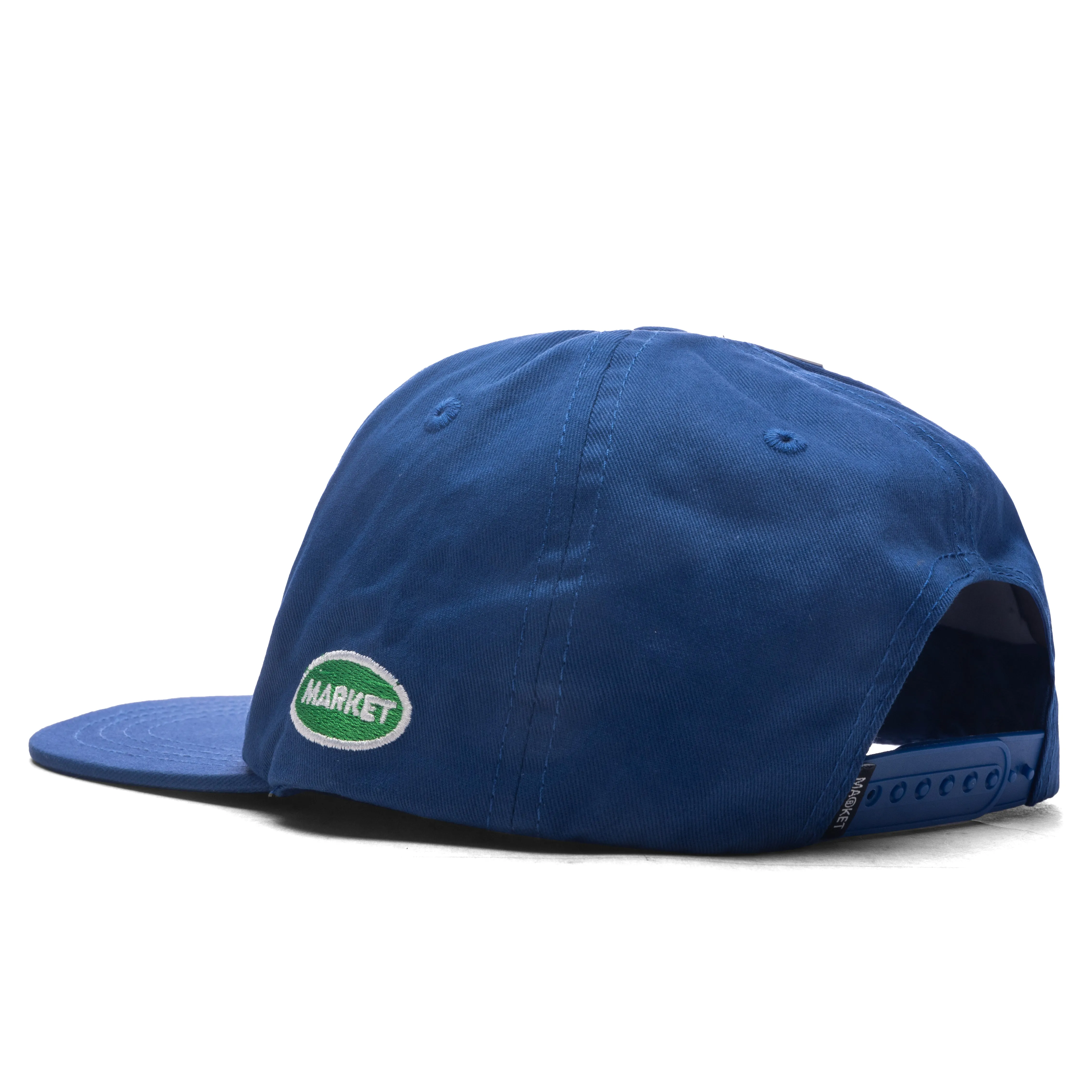 Soft Stitch 5-Panel Hat - Egyptian Blue