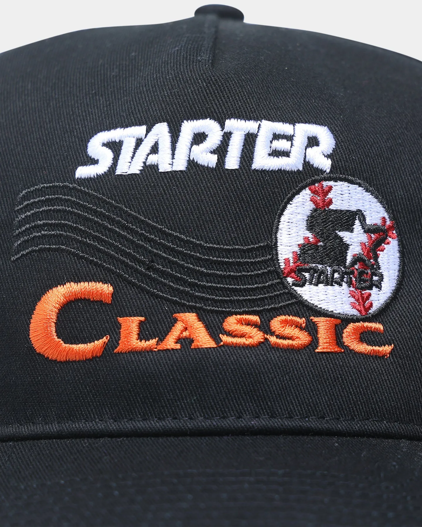 Starter Ball Game Snapback Black