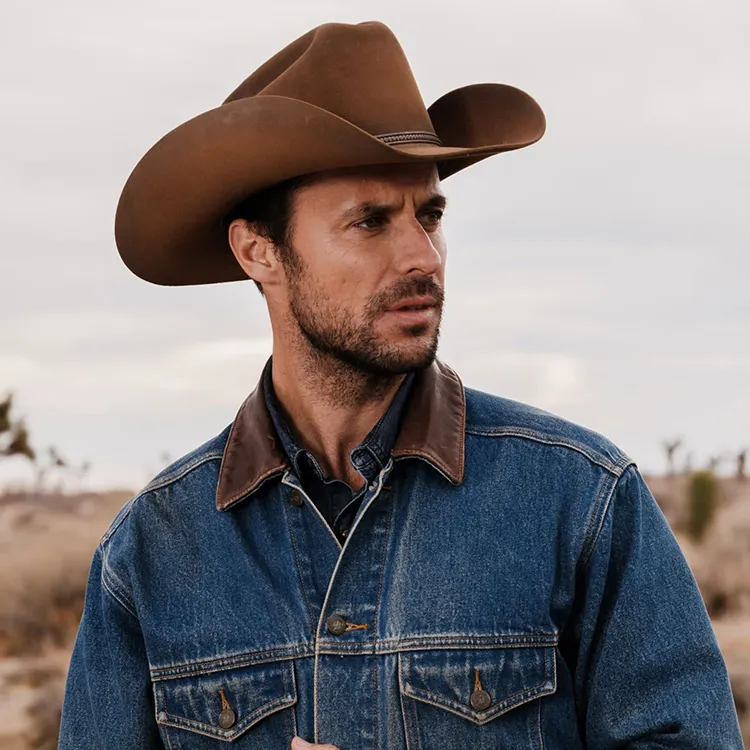 Stetson Boss of The Plains Hat - Assorted Brown