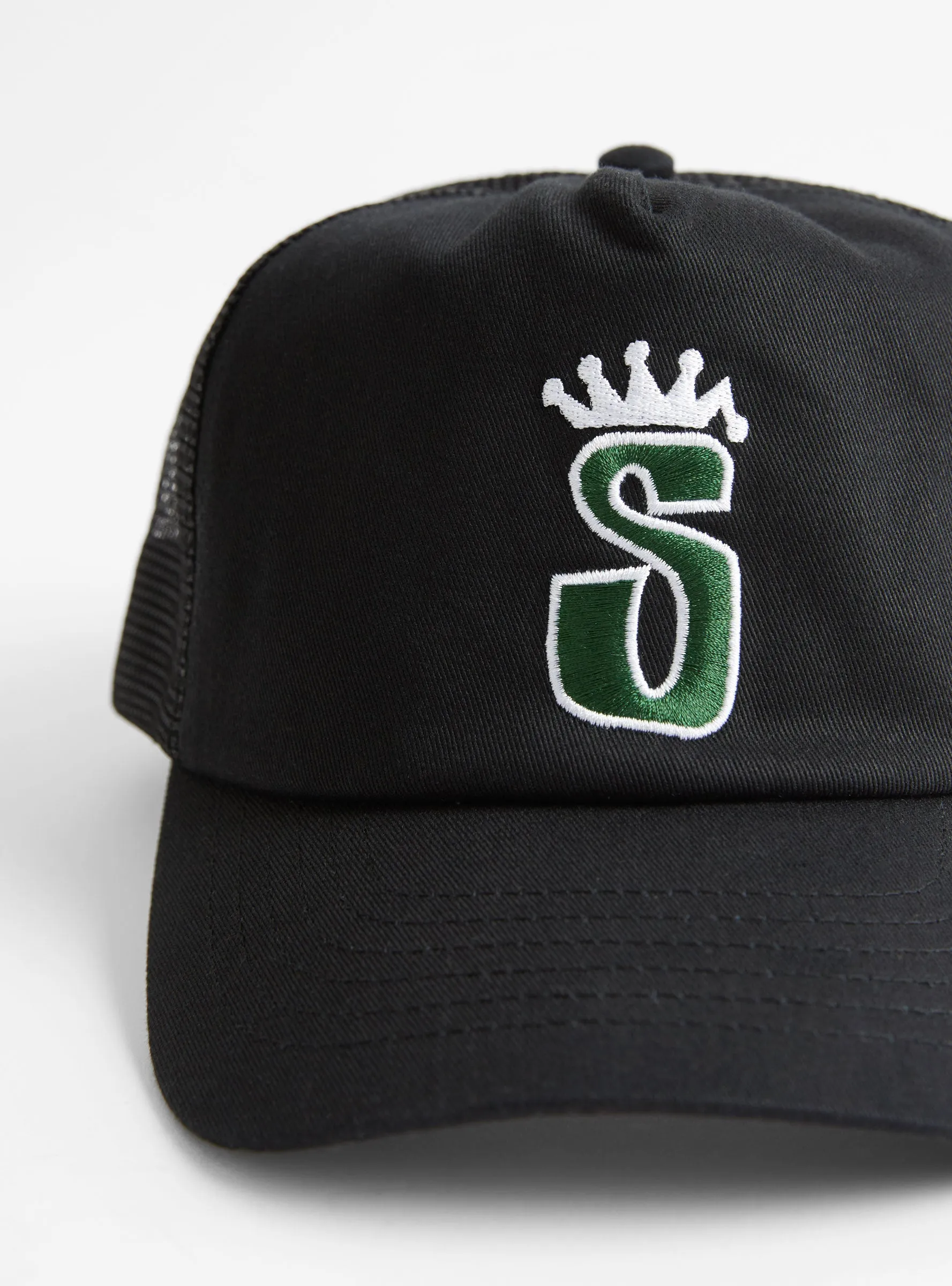 Trucker S Crown Cap Shadow Black