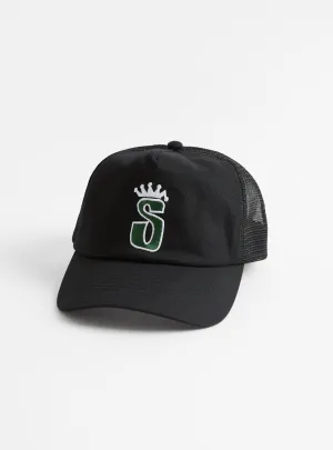 Trucker S Crown Cap Shadow Black