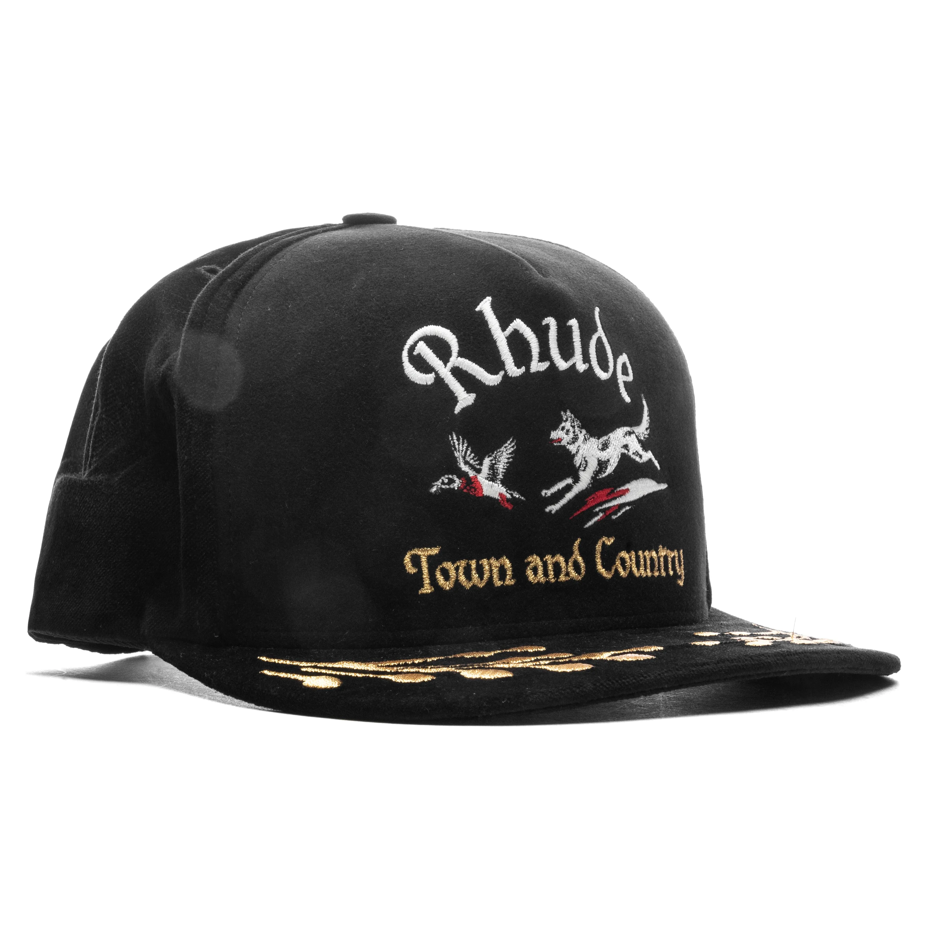 Wine Country Souvenir Hat - Black