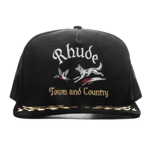 Wine Country Souvenir Hat - Black